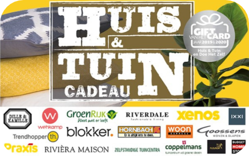 Huis & Tuin Cadeau Cadeaubon Met Korting